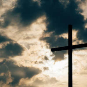 Cross in sky