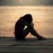 Suffering woman